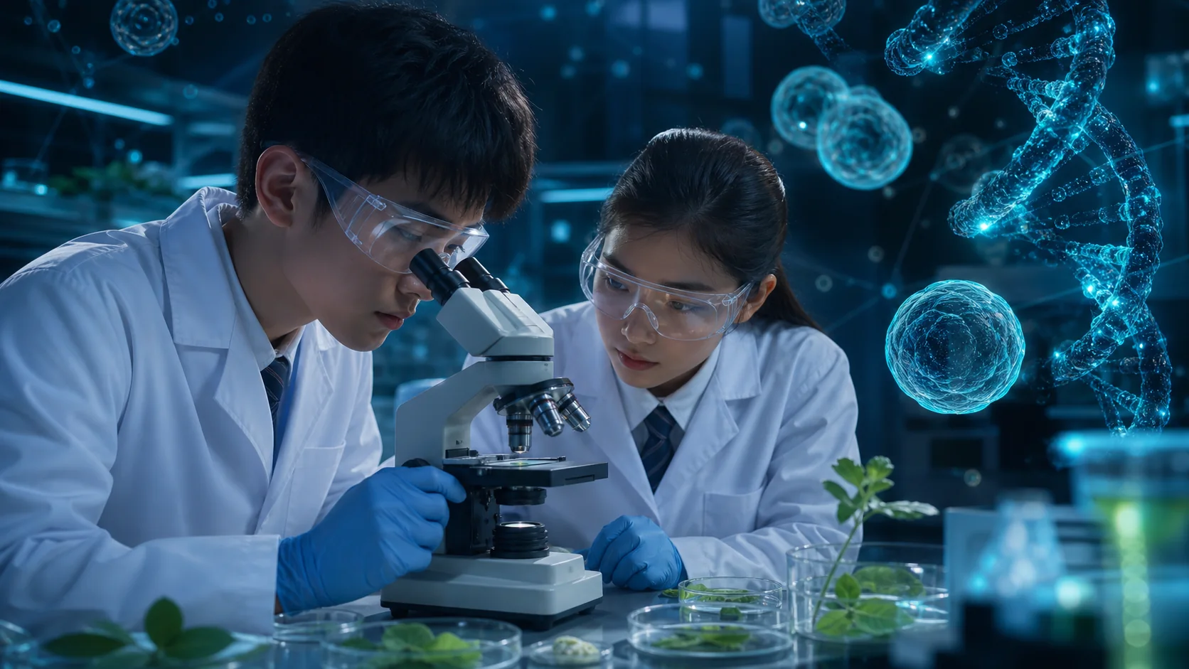 A-Level 生物学全阶（AS + A2）课程视觉